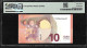 New Issue!! 10 EURO Greece  LAGARDE Signature!!  "Y"   Printer Y013C2 PMG 67EPQ Superb GEM UNC! !! - 10 Euro