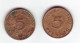 (Monnaies). Allemagne. Germany. Deutchland. 5 Pf X7 & 10 Pf X7 & Lot 1 & Lot N°2 - Autres & Non Classés