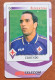 Carte Téléphonique Italie, Panini Calcio .Edmundo, Télécom, Utilisée, Carte Téléphonique. - Públicas Temáticas