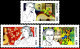 Ref. BR-1500-02 BRAZIL 1977 - VILLA LOBOS,GONZAGA,NOEL ROSA,COMPOSER,MI# 1587-9,MNH, FAMOUS PEOPLE 3V Sc# 1500-1502 - Unused Stamps