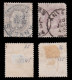 BELGIUM .1869-70.King Leopold II.Set 8 Stamps. USED - 1869-1888 Lion Couché (Liegender Löwe)