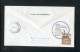 "OESTERREICH" 1965, AUA-Caravelle-Erstflugbrief "Wien-Bukarest" (A0046) - Erst- U. Sonderflugbriefe