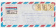 1984 Registered THIRUNELVELY JUNCTION Sri Lanka COVER Multi DEER BIRD BUTTERFLY Stamps  Air Mail To GB Reg Label - Sri Lanka (Ceylon) (1948-...)