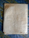 PARCHEMIN 4 PAGES + 10 PAGES MANUSCRITES Daté 1789 GENERALITE DE BOURGES FRANCOIS DE SENNEVILLE CHATEAU DE MEROUX - Manuscrits