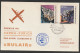 1968, Bulair, Erstflug, Varna - Zürich - Airmail