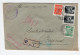 1949. YUGOSLAVIA,SLOVENIA,LJUBLJANA CUSTOM OFFICE RECORDED COVER TO BELGRADE,TPO 3 LJUBLJANA - BEOGRAD - Covers & Documents