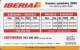 Spain - GlobalOne - Iberia Timetable, Summer Schedules 2000, No Expiry, Remote Mem. Mint - Sonstige & Ohne Zuordnung