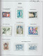 Delcampe - Italia 2000 - Coleccion De Sellos Usados En Hojas De Album 65 Sellos + 7 Hb Mnh - Collections