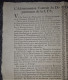 Arrêté De L'Administration Du Département De La Lys Sur Les Recettes Et Les Papiers Timbrés - Brugge, 22 Pluviose An 4 ( - Décrets & Lois