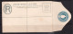 Straits Settlements 1904 KEVII 10c Size F Postal Stationery Registered Envelope Unused - Straits Settlements