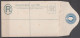 Straits Settlements 1904 KEVII 10c Size G Postal Stationery Registered Envelope Unused - Straits Settlements