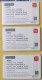 China Taiyuan Metro One-way Card/one-way Ticket/subway Card,3 Pcs - Mundo