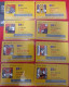 Seoul, South Korea Metro One-way Card/one-way Ticket/subway Card,8 Pcs - Mondo