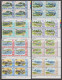 1980-1981. NORFOLK ISLAND. Airplanes Complete Set With 16 Stamps In Never Hinged 4-blocks... (MICHEL 239-254) - JF543138 - Norfolk Island