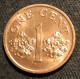 SINGAPOUR - SINGAPORE - 1 CENT 1986 - KM 49 - ( Blason Haut ) - Singapour