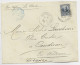 ARGENTINA 12C SOLO LETTRE COVER BUENOS AYRES 1893 TO FRANCE PAR VAPEUR LA PLATA - Cartas & Documentos