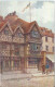 Royaume-Uni > Angleterre > Harvard House & Garrick Inn, Stratford On Avon Dessin Aquarelle - Stratford Upon Avon