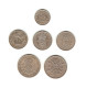 596/ Grande-Bretagne : 6 Pence 1948 - 1 Shilling 1947, 1960, 1960 - 2 Shillings 1948, 1954 - Sonstige & Ohne Zuordnung