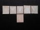 GR  Mi 69c/79bC/80bC/81bC/90B/59a  Hermeskopf  1886/93 - Used Stamps