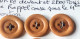 12 Boutons 25mm Bouton En Corozo  Pour Paletot Veste Vareuse Manteau DLM 1938 - Buttons