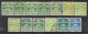 1950-1983 DENMARK Set Of 13 USED STAMPS (Michel # 328x,332x,410x,427x,456y,774) - Oblitérés