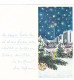 TELEGRAM , GREETING CARD, WINTER, USED,  COD. 005/69  LTXLx81a,  STATIONERY   ROMANIA - Ganzsachen