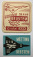 Sous Verre + étiquette - Aviation - Meeting Base Aériennde Brustem 23 Juin 1968 - Bière Cristal Alken - Coasters