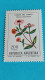 ARGENTINE - ARGENTINA - Timbre 1985 - Fleurs - Chinita Del Campo (zinnia Peruvianoa) - Nuovi