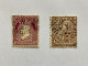 EIRE 2 Perfin Stamps - Used Stamps