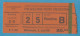 Q-4500 * Germany - PHILADELPHIA YOUTH ORCHESTRA, Philharmonie, Berlin - 1989 - Concert Tickets