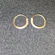 Delcampe - Ancienne Paire De Boucles D'oreilles Artisanales Motif Croix Métal Inderterminé Pas De Poincon - Ohrringe