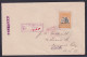 NW Pacific Islands, Scott 22 (SG 92) 1916 PLEASANT ISLAND Nauru Registered Cover - Nauru