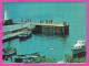 309471 / Bulgaria - Primorsko (Burgas Region) Lighthouse And Port Hafen Boat People Ship 1980 PC Bulgarie Bulgarien - Lighthouses