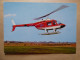 TRENT HELICOPTERS  BELL JET RANGER 206B  /  CARTE COMPAGNIE / AIRLINES ISSUE - Helikopters