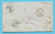 Faltbrief Von Niederurnen Nach Avignon 1853 - ...-1845 Prephilately