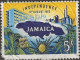 JAMAICA 1962 Independence - 5s. Map, Factories And Fruit PEN CANCELLATION - Jamaica (1962-...)