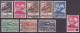 IS048 – ISLANDE – ICELAND – 1948-54 – ERUPTION OF HEKLA VOLCANO – MI # 247/53 - 283 USED 7 € - Usados