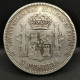 5 PESETAS ARGENT 1875 ALPHONSE XII PRECONSTITUTIONNEL ESPAGNE / SILVER SPAIN - First Minting