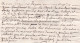 1695 - Lettre De Pierrelatte, Drôme à Saint Paul Trois Châteaux, Drôme - Enclave Des Papes - Fer De Lance - ....-1700: Precursori