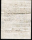 Lettre De Zaragoza 1843 Pour La Creuse à Henri Tandeau De Marsac Maire Via Jaca Pau Limoges Bénévent De Son Curé RRR - ...-1850 Prefilatelia