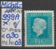 1972 - NIEDERLANDE - FM/DM "Königin Juliana" 35 C Grünblau - O Gestempelt - S. Scan (999Ao 01-06 Nl) - Gebraucht