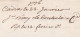 1776 - Lettre Pliée Avec Corresp De 2 P En Français De CADIZ, ANDALUCIA ALTA, Espagne Vers MARSEILLE, France - ...-1850 Préphilatélie