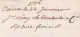 1776 - Lettre Pliée Avec Corresp De 2 P En Français De CADIZ, ANDALUCIA ALTA, Espagne Vers MARSEILLE, France - ...-1850 Prefilatelia