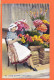 12387 / ⭐ NICE (06) Petits Métiers Côte D'Azur Bouquetière De Rue Conception Bouquets Fleurs 1910s  N°27 Alpes Maritimes - Old Professions