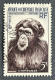 FRAWA0051U - Nature Conservation - Apes - 5 F Used Stamp - AOF - 1955 - Gebraucht