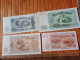 Bulgarie Lot De 4 Billets De 1951 - Bulgarien