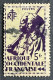 FRAWA0019U - Colonial Soldiers - 5 F Used Stamp - AOF - 1945 - Oblitérés