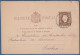 Bilhete Postal Para Portugal E Hespanha - Lisboa> Lisboa -|- D. Luís - 1884 - Lettres & Documents