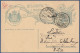 Bilhete Postal Dez Réis - Abrantes > Lisboa -|- D.Carlos, 1908 - Briefe U. Dokumente