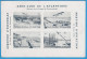 CP PAR AVION - AEROPORT ESCOUBLAC - MEETING D'AVIATION 23 AOUT 1936 - VIGNETTES "LA BAULE AVIATION" ET "MEETING" - Riunioni